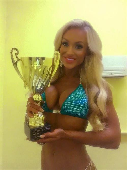 Noemi Olah in a bikini