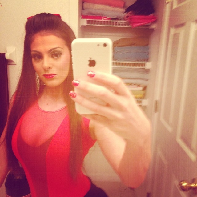 Lacey DeLuca taking a selfie