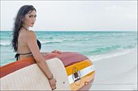 Hope Howard in a bikini