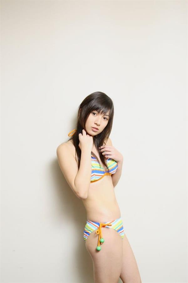 Asami Oda in a bikini