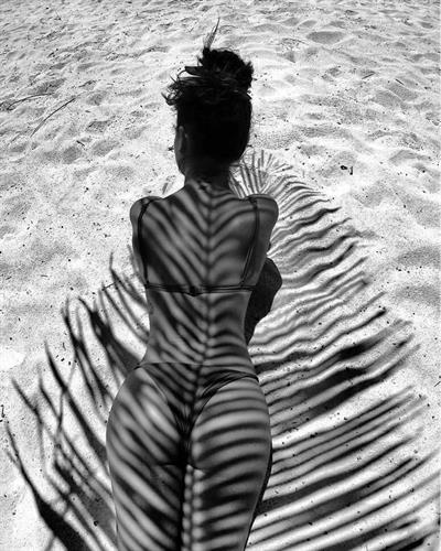 Isis Valverde in a bikini - ass