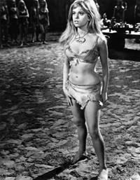 Ewa Aulin in a bikini