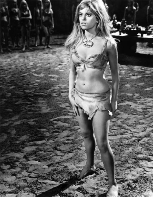 Ewa Aulin in a bikini