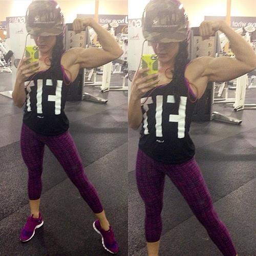 Jessica Arevalo taking a selfie