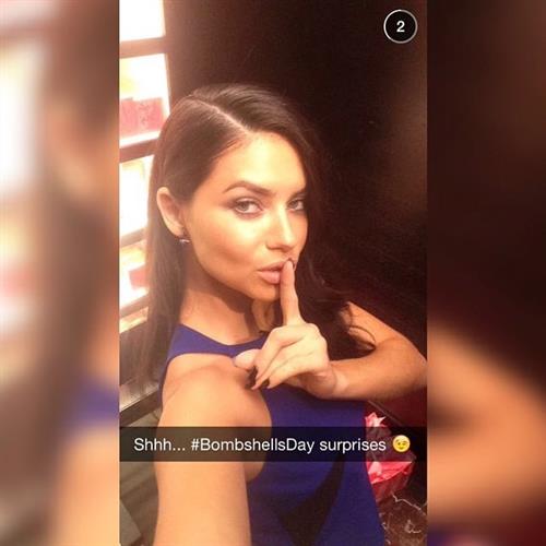 Adriana Lima taking a selfie