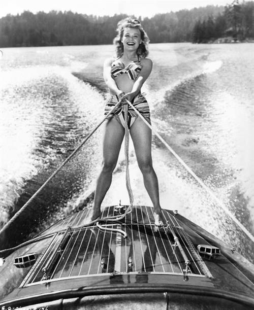 Vera Ellen in a bikini