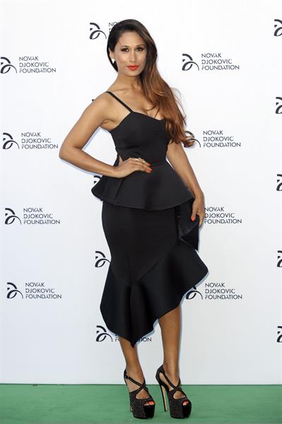 Preeya Kalidas Novak Djokovic Foundation Gala Dinner -- London, Jul. 8, 2013 