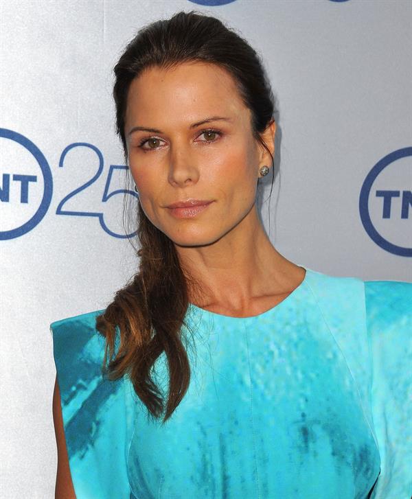 Rhona Mitra TNT's 25th Anniversary Party -- Beverly Hills, July 24, 2013 