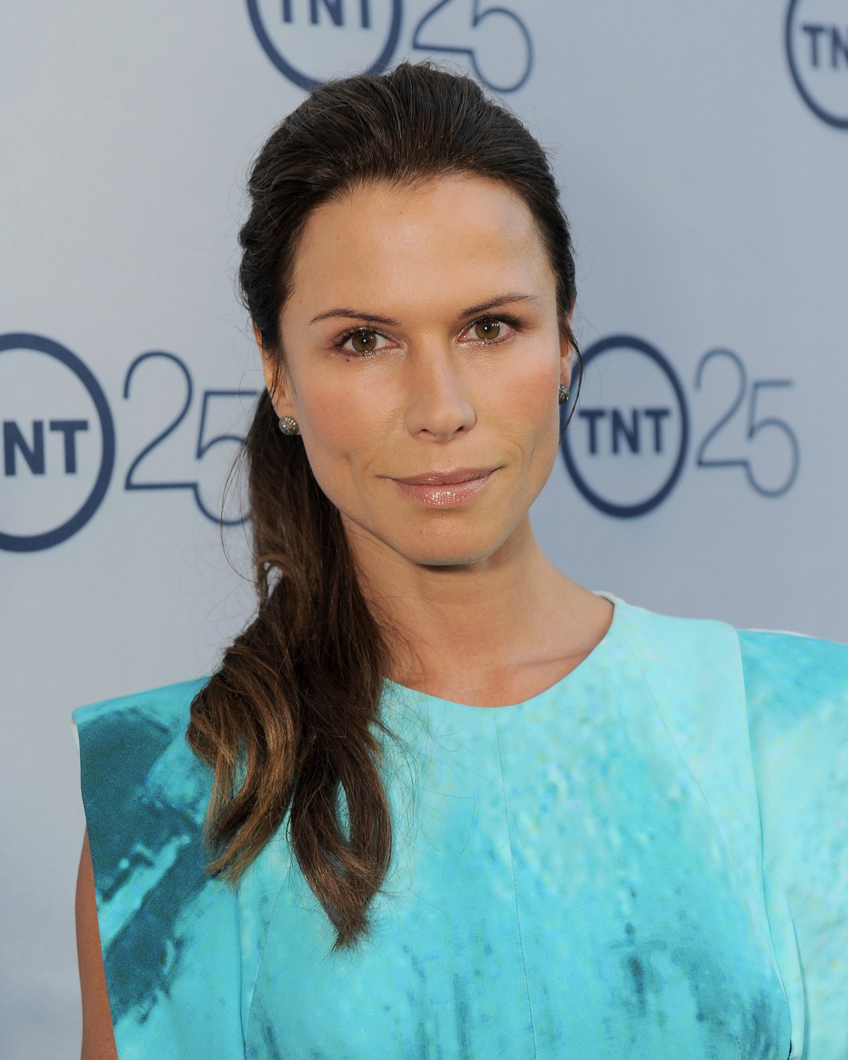 Rhona Mitra TNT's 25th Anniversary Party -- Beverly Hills, July 24, 2013 