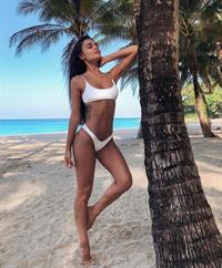 Yulia Kaunova in a bikini