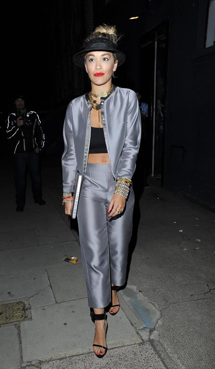 Rita Ora - Night out in London (11.07.2013) 