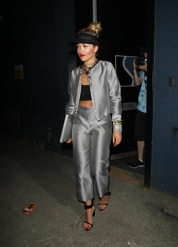 Rita Ora - Night out in London (11.07.2013) 