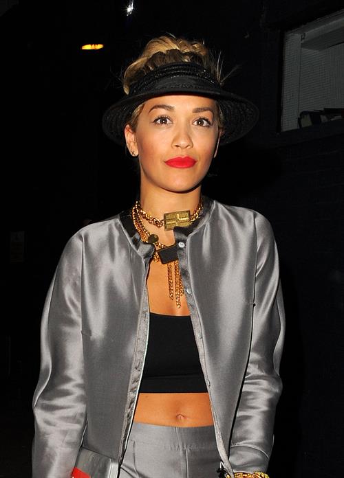Rita Ora - Night out in London (11.07.2013) 