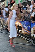 Rosamund Pike  The World's End  World Premiere in London on July 10, 2013 