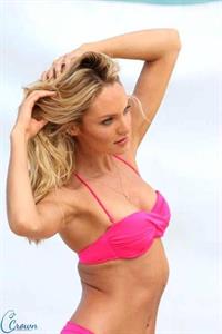 Candice Swanepoel in a bikini