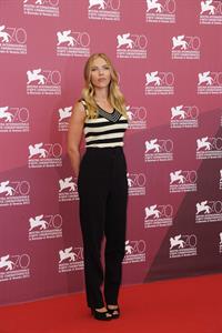Scarlett Johansson Under The Skin Photocall in Venice 9/3/2013 
