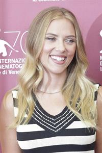 Scarlett Johansson Under The Skin Photocall in Venice 9/3/2013 