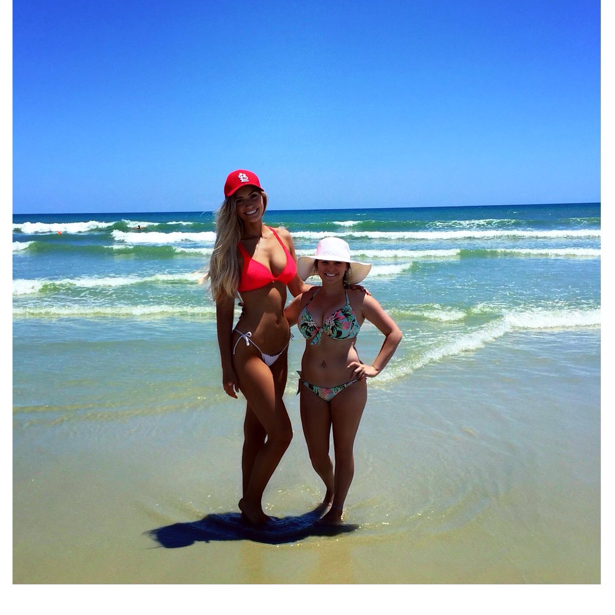 Clarissa Bowers in a bikini