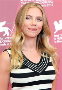 Scarlett Johansson Under The Skin Photocall in Venice 9/3/2013 