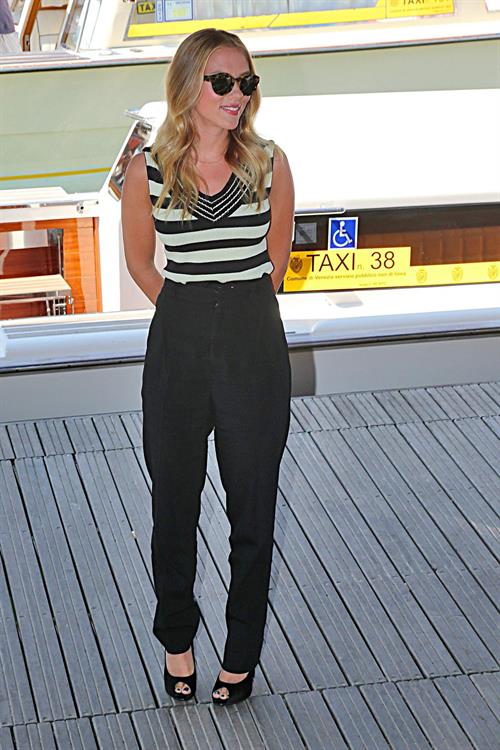 Scarlett Johansson Under The Skin Photocall in Venice 9/3/2013 