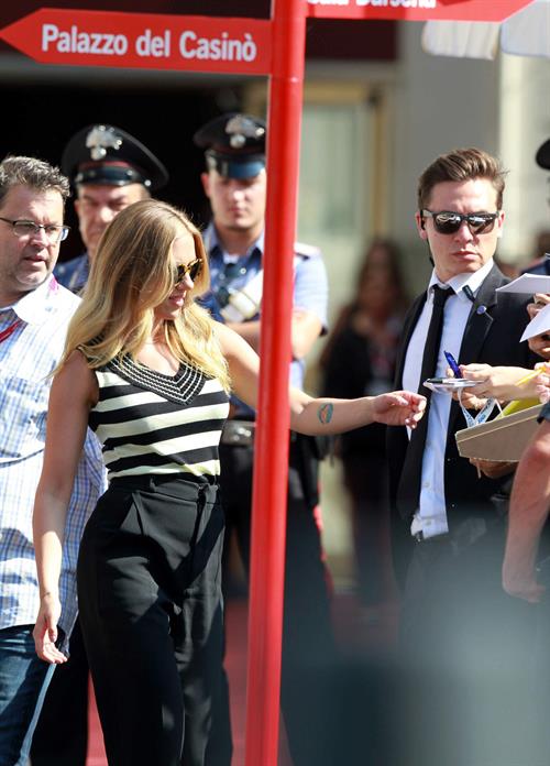 Scarlett Johansson Under The Skin Photocall in Venice 9/3/2013 