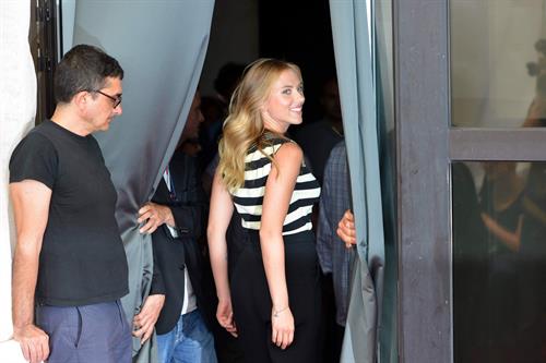 Scarlett Johansson Pictures Scarlett Johansson Under The Skin Photocall in Venice 9/3/2013