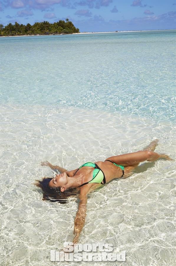 Lily Aldridge in a bikini