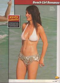 Kirsty Gallacher in a bikini