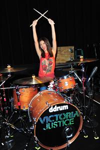 Victoria Justice Rehearsal for tour with Big Time Rush in Burbank - June 18, 2013 