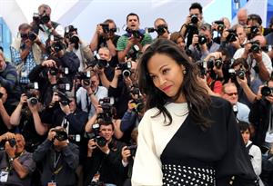 Zoe Saldana - 66th Cannes Film Festival 5/20/13  