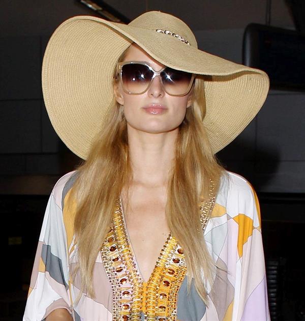 Paris Hilton Spotted at LAX Airport in Los Angeles (May 26, 2013) 