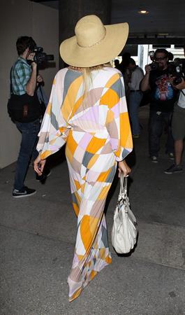 Paris Hilton Spotted at LAX Airport in Los Angeles (May 26, 2013) 