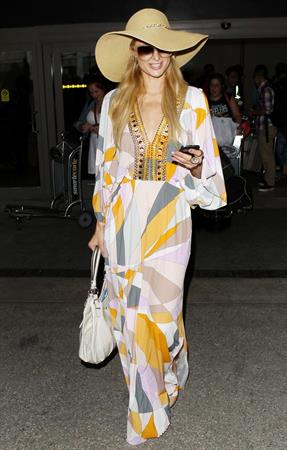 Paris Hilton Spotted at LAX Airport in Los Angeles (May 26, 2013) 