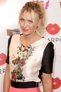 Maria Sharapova poses during Maria Sharapova launches her Sugarpova Candy Collection December 13, 2012 