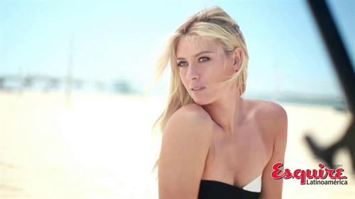 Maria Sharapova in a bikini