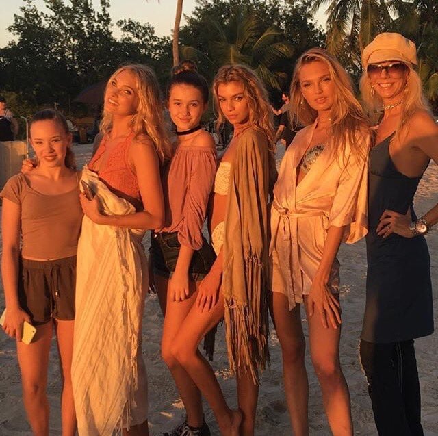 Stella Maxwell in lingerie