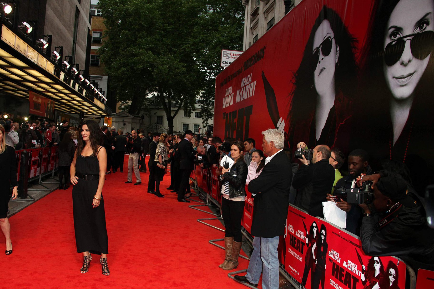 Sandra Bullock attends a gala screening of 'The Heat' at The Curzon Mayfair in London June 13, 2013 