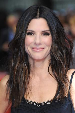 Sandra Bullock attends a gala screening of 'The Heat' at The Curzon Mayfair in London June 13, 2013 