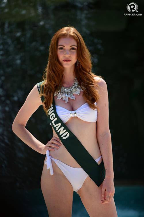 Charlotte Brooke in a bikini