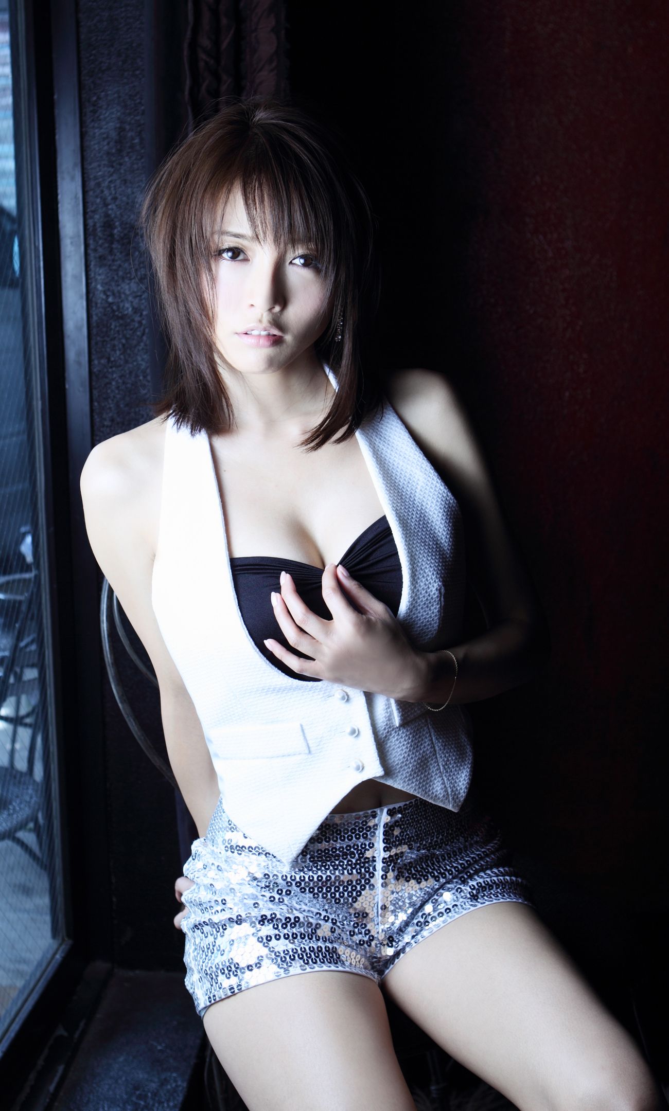 Yumiko Shaku in a bikini