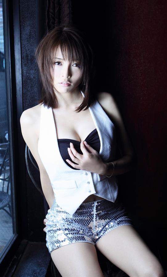 Yumiko Shaku in a bikini