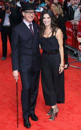 Sandra Bullock attends a gala screening of 'The Heat' at The Curzon Mayfair in London June 13, 2013 