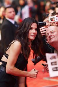 Sandra Bullock attends a gala screening of 'The Heat' at The Curzon Mayfair in London June 13, 2013 