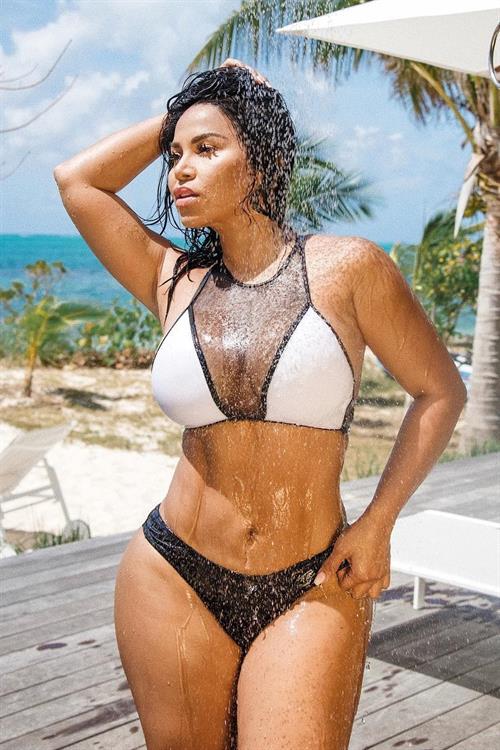 Dolly Castro in a bikini