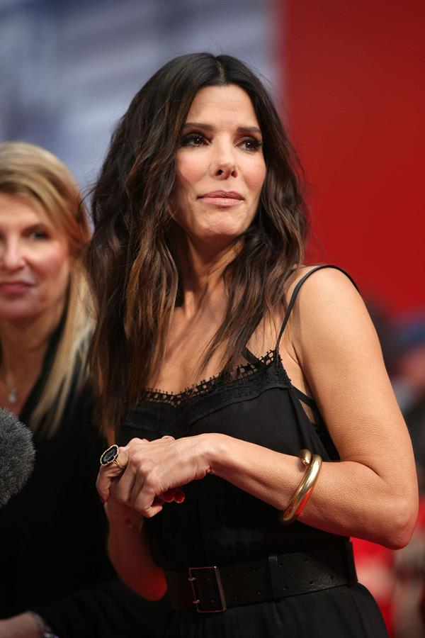Sandra Bullock attends a gala screening of 'The Heat' at The Curzon Mayfair in London June 13, 2013 