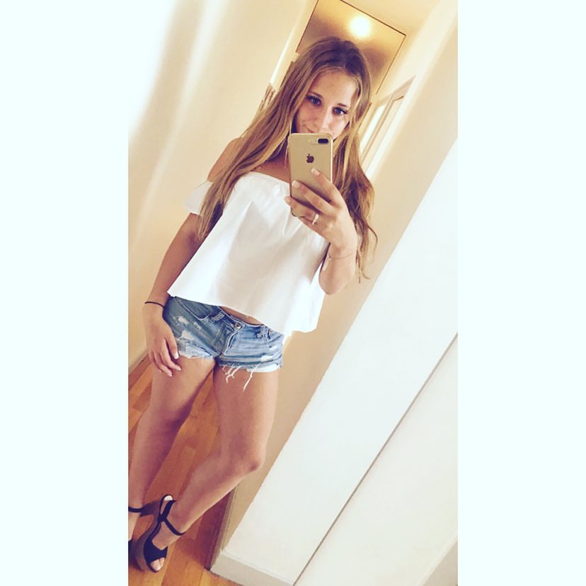 Charlotte taking a selfie