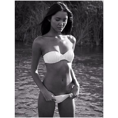 Cassandra Dawn in a bikini