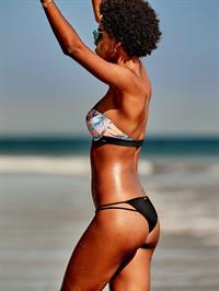 Alécia Morais in a bikini - ass