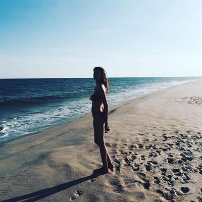 Barbara Fialho in a bikini