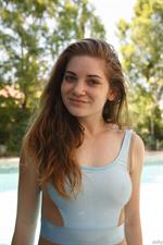 Misty Lovelace in a Swimsuit